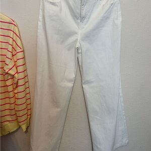 Entro White Flare & Wide Leg Jeans